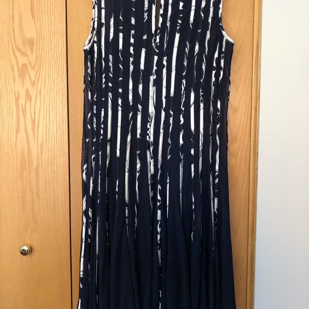 Flattering Mesh Dress